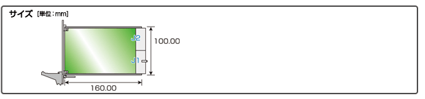 CompactPCIボードサイズ